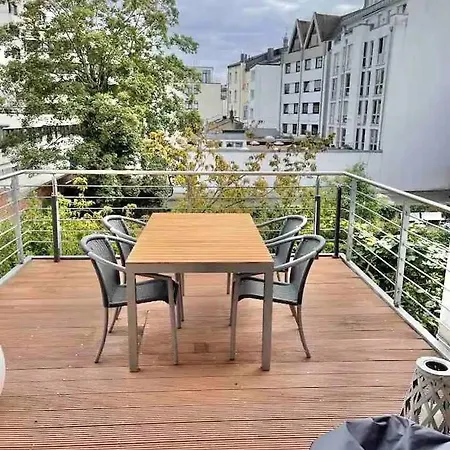 Jugendstil-appartement Mit Terrasse Und Balkon Apartment Siegburg